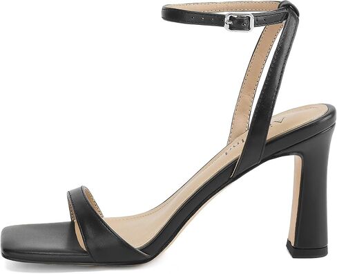 Women's Heeled Sandals Square Open Toe Chunky High Heels Ankle Strap Sandals for Women Prom Wedding Heels in Kuwait