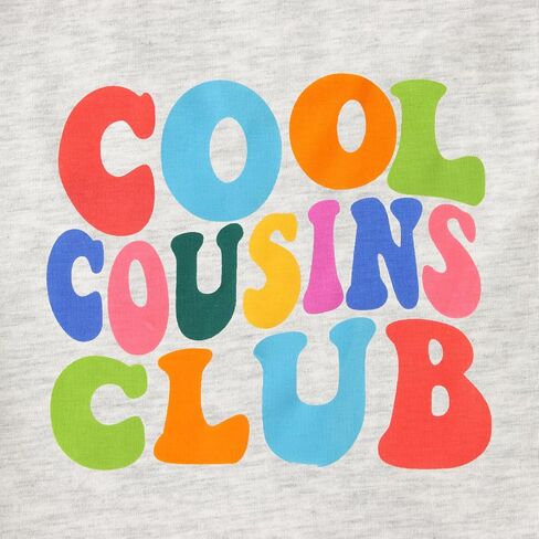 Cousins Shirt Toddler Baby Boys Girls Cool Cousins Club Announcement Tshirt Kids New Sibling Reveal Family Outfit in Saudi Arabia