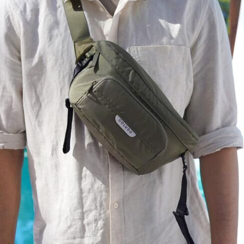 Colugo On-The-Go Stroller Organizer Insert with Zipper, Stroller Caddy with Cup Holder, Stroller Accessories for Parents specially designed to fit to your stroller with Non Slip Straps (Olive) in Saudi Arabia