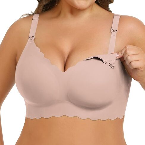 صدرية التمريض SWOMOG للرضاعة الطبيعية بسلاسة صدرية الأمومة اللاسلكية حمالات الحملات نوم bralette بدعم in Saudi Arabia