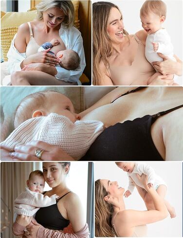 صدرية التمريض SWOMOG للرضاعة الطبيعية بسلاسة صدرية الأمومة اللاسلكية حمالات الحملات نوم bralette بدعم in Saudi Arabia