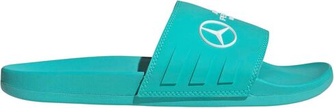 Adidas للجنسين مرسيدس-AMG Petronas Formula One Team Adilette Slide Sandal in Kuwait