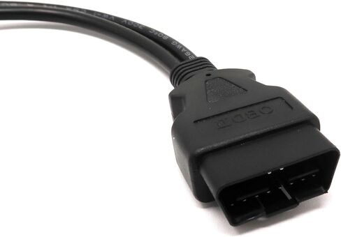 9 Pin Y-Cable to OBD 2 Extension Splitter 9 Pin J1939 Male & Female to 16 Pin Adapter | for Trucks & Cars Connect to Scan Tools, Diagnostic Reader, GPS Tracker & More in Saudi Arabia