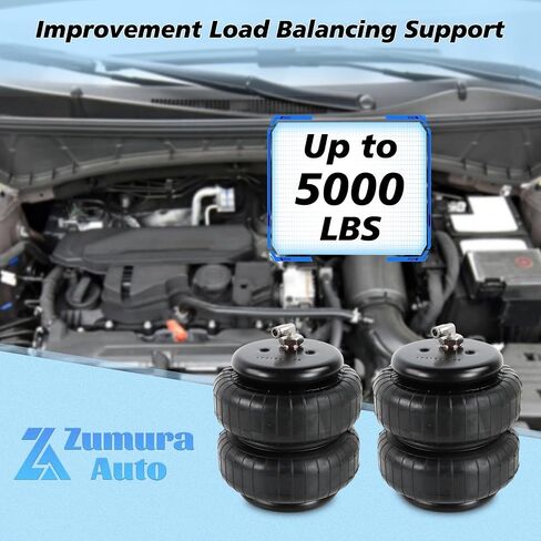 Rear Air Suspension Bags Kit Suitable for 2007-2021 Tundra [Up to 5,000 lbs of Load Leveling Capacity] Rear Air Suspension Bags Set in Saudi Arabia