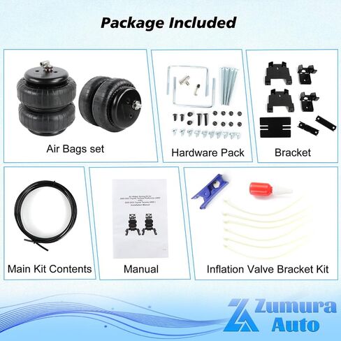 Rear Air Suspension Bags Kit Suitable for 2007-2021 Tundra [Up to 5,000 lbs of Load Leveling Capacity] Rear Air Suspension Bags Set in Saudi Arabia