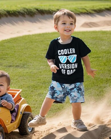 NZRVAWS Baby Boy Clothes Toddler Boy Outfit 2 3 4T 6 12 18 24 Months Spring Summer Letter Printed T Shirt Shorts Ripped Jean in Kuwait