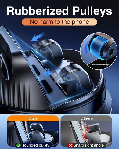 Dash Cell Phone Car Mount, Multifunctional Car Dashboard Mobile Phone Holder, 360 Rotatable Non Slip Mat Universal Car Phone Stand Hands Free, Compatible with iPhone, Samsung, Google, Android in Saudi Arabia
