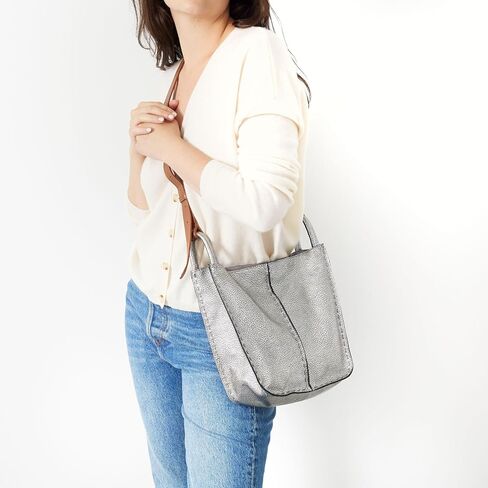 The Sak Los Feliz Crossbody Bag in Leather, Large, Lined Purse with Single Adjustable Shoulder Strap, Meadow in Kuwait