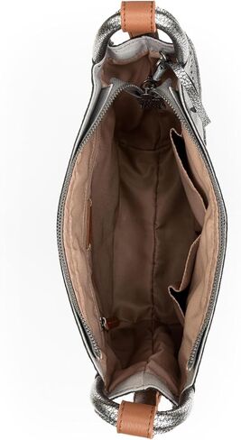 The Sak Los Feliz Crossbody Bag in Leather, Large, Lined Purse with Single Adjustable Shoulder Strap, Meadow in Kuwait
