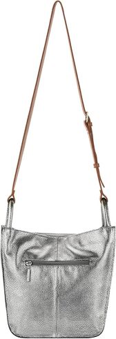 The Sak Los Feliz Crossbody Bag in Leather, Large, Lined Purse with Single Adjustable Shoulder Strap, Meadow in Kuwait