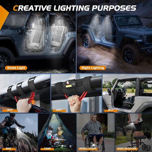 Nilight UTV Dome Light Universal 1.5"-2.0" Roll Bar Mount LED Interior Light Spot Flood Combo Beam LED Light for UTV ATV Can-Am Polaris RZR Dune Buggy Golf Cart Off-Road Vehicle Boat, 2 Years Warranty in Kuwait