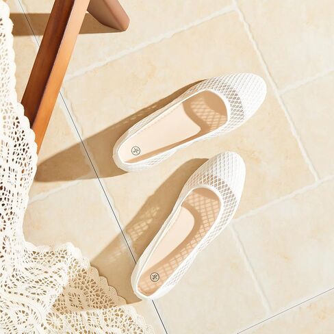 hash bubbie Women's Flats Shoes Ballet Flats Womens Knit Mesh Washable Dress Shoes Comfortable Slip on Loafers for Women Breathable Business Casual Shoes in Saudi Arabia
