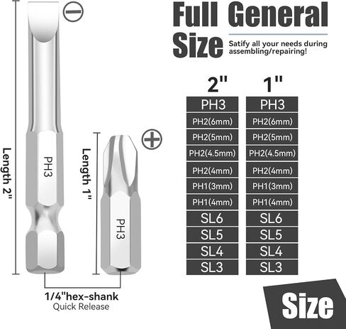 11 Piece Security Torx Bit Set (T6-T40), 1/4 Inch Hex Shank S2 Steel Magnetic Tamper Proof star screwdriver bit set 4" Long in Kuwait