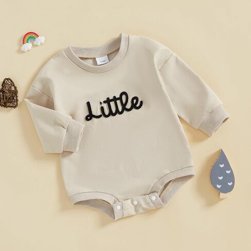 Sibling Matching Clothes Big Brother/Sister Sweatshirt Long Sleeve Pullover Shirt Top Spring Winter Clothes in Saudi Arabia
