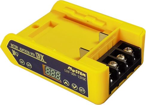 محول بطارية الطاقة منخفضة حماية الجهد متوافق مع محول بطارية DeWalt 12V 20V 12V-30V مع DC-DC 12V 2.5A in Kuwait