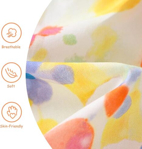 Toddler Girl Summer Halter Dresses Little Girl Vintage Cute Floral Strap Dress Casual Vacation Beach Sundress 1-8T in Kuwait