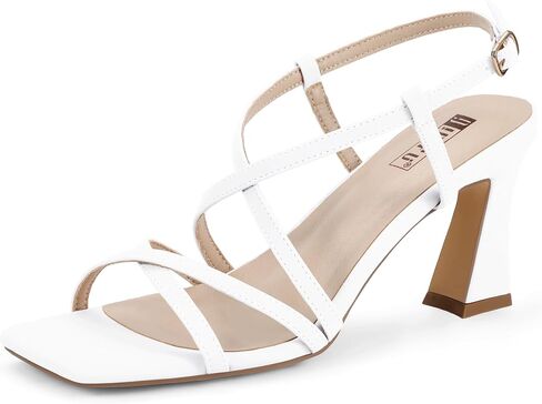 idifu in3 strappy quels for women low block low block square square open in in in heels heels slingback slingback kal strap argy wedder bride daily party sexy bress shole shole in Kuwait