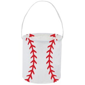 HIYAGON Football Easter Basket for Kids Baby Boys and Girls Cute Toy Storage Organizer Bin Box Easter Dinosaur Room Decor(Football)