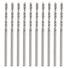 Cobalt Drill Bit Set, Drill Bits Sets, 10pcs 1.75mm Micro High Speed Steel Drill Bits Set Tip Drill Bit Heavy Duty Drill Bits For Metal Metal Drill Bits for Glass Jewelry