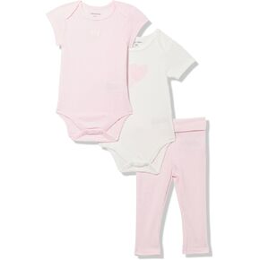 Calvin Klein baby-girls 2 Bodysuits and Pant Set