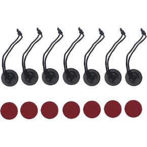 Safety Tether for Gopro, Strong Adhesive Stickers and Strap for GoPro Hero 12 11 10, for Insta360 X4 X3, DJI OSMO Action Camera Helmet Mounts (7PCS)