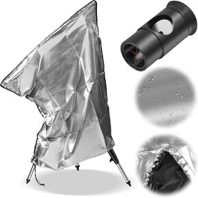 1.25 "Metal Colemating Cheshire Eyepiece Version - حزمة مع - قطر 37.6" غطاء تلسكوب