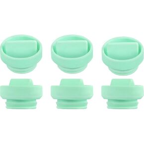 6PCS Duckbill Valves Compatible with Elvie Stride Pump, Food Grade Silicone Valves Replacement Parts Compatible with ElvieStride Breast Pump, Not Original Stride Pump Part