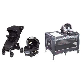 Baby Trend Tango Travel System with Lil' Snooze Deluxe II Nursery Center