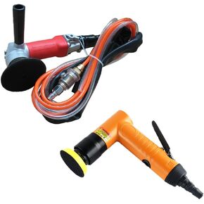 1pcs 4-Inch Air Wet Stone Polisher + 1pcs 7-Inch Pneumatic Sander