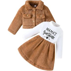 Infant Girl Playwear Dresses Baby Casual Dress Toddler Birthday Dress Baby Girl Fall Spring Dress Princess Dress