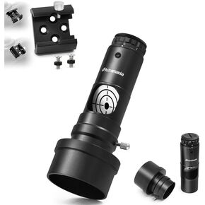 Astromania Dovetail Mounting Base with 4 Holes for M4 Screws - Bundle with - Alignment 1.25"