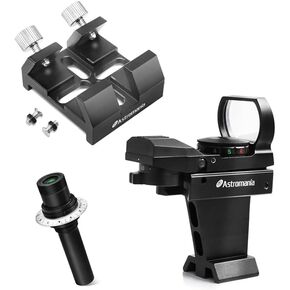 Astromania Polar Alignment Scope - Bundle with - Finder Deluxe &Universal Dovetail Base