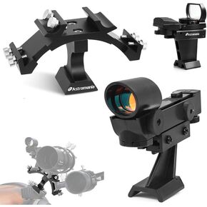 Astromania Finder Deluxe Telescope Reflex Sight - Bundle with - Tri-Finder Mount&Starpointer