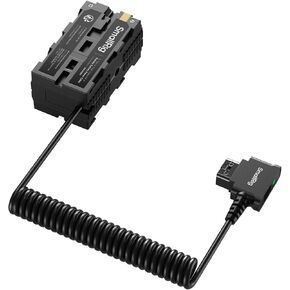 SmallRig D-tap to Dual-Sided NP-F Dummy Battery, with USB-C, DC Port, LED Display, for Monitor and Wireless Video Transmitters