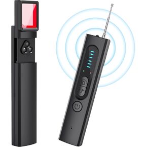 Hidden Camera Detectors, Spy Camera Detectors, Signal Scanner, Hidden Device Finder for Hotels Car Office Home Travel, 5 Levels Sensitivity 4 Modes, 25H Working Time
