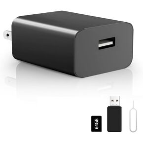 Mini Camera 1080P Security Camera Nanny Cam Small with Night Vision and Motion Detection for Indoor and Home, No WiFi