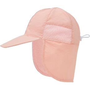 Durio Infant Sun Hat with Neck Flap UPF 50+ Sun Protection Baby Summer Hat Breathable Lining Toddler Beach Hat for Boys Girls