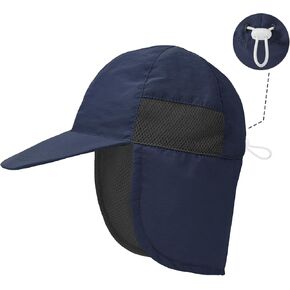 Durio Infant Sun Hat مع رفرف الرقبة UPF 50+ حماية من أشعة الشمس قبعة الصيف القبعة تنفس بطانة صغار شاطئ الصغار للفتيان الفتيات in Kuwait