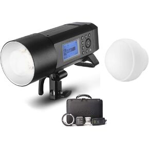 Godox AD400PRO Flash Flash Stobe مع Godox ML-CD15 Diffusion Dome