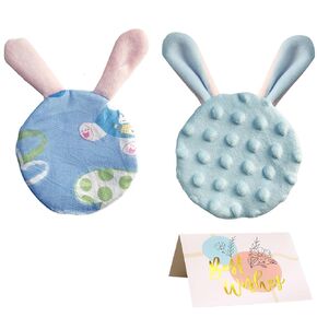 2PCS Scent Bonding NICU Bonding Rabbit Infant or Preemie Scent Bonding for Babies Separated from Caregivers NICU Separation Anxiety NICU Gifts