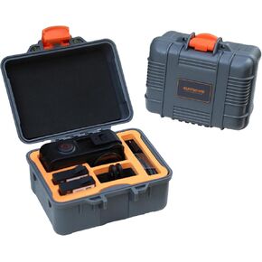 Mini Mini Waterproof Case لـ DJI Osmo Action 5 Pro ، تخزين الحالات الصعبة المحمولة حماية حقيبة سفر حمل لإكسسوارات OSMO 5 Pro ، متوافقة مع DJI Action 4/3 كاميرا