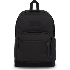 JanSport Right Pack Backpack - Durable Daypack with Padded 15" Laptop Sleeve, Spacious Main Compartment & Integrated Water Bottle Pocket - Pink Ice