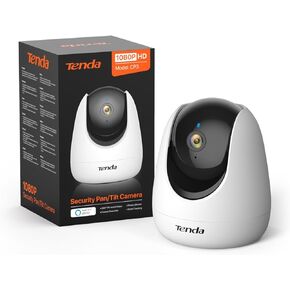 Tenda CP3 Pro 2K كاميرا أمان داخلية مع WiFi 6 & AI Baby/PET Detection-مراقبة الأطفال ، كاميرا الحيوانات الأليفة للمنزل ، والاتصال بلمسة واحدة ، والرؤية الليلية ، والتشفير من الدرجة العسكرية ، ولا حاجة إلى اشتراك