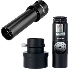 SVBONY SV197 يلتزم Cheshire Eyepiece for Newtonian Reflector Telescope Bundle with Red Laser Coft