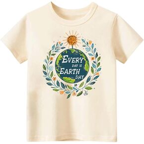 Funny Earth Day Shirt for Toddly Boy Girls Kids, Save The Earth Cute Toddly Boy Girls T-Shirt, 2-6T