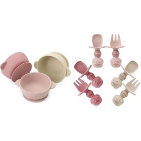 PandaEar Baby Bowls & Baby Spoons and Fork