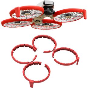 حارس المروحة لإكسسوارات DJI Flip ، غطاء واقي مضاد للمضاد للمضادات الالتفافية لمروحة DJI Flip (أسود)
