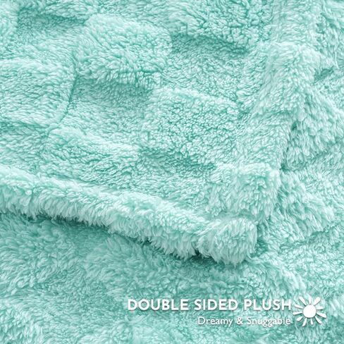 EVERGRACE Soft Plush Baby Blanket for Boys Girls with Print Animal Pattern, Fleece Fuzzy Toddler Nursery Blanket Lightweight Warm Cozy Throw Blanket for Baby Crib, Bed, Bunny, Crystal Pink, 30"x40" in Saudi Arabia