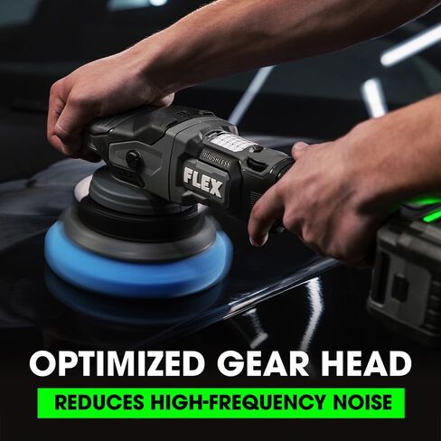 FLEX 24V Brushless Cordless Forced Random Orbital Polisher Kit with (2) 5.0Ah Lithium Battery and 160W Fast Charger - FX3331-2C in Saudi Arabia