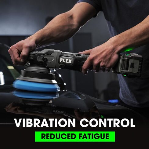 FLEX 24V Brushless Cordless Forced Random Orbital Polisher Kit with (2) 5.0Ah Lithium Battery and 160W Fast Charger - FX3331-2C in Saudi Arabia